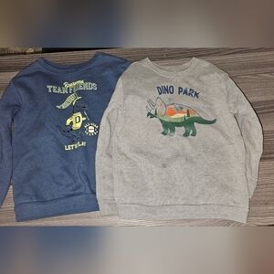 Toddler Boy's 5T Dinosaur Sweatshirts